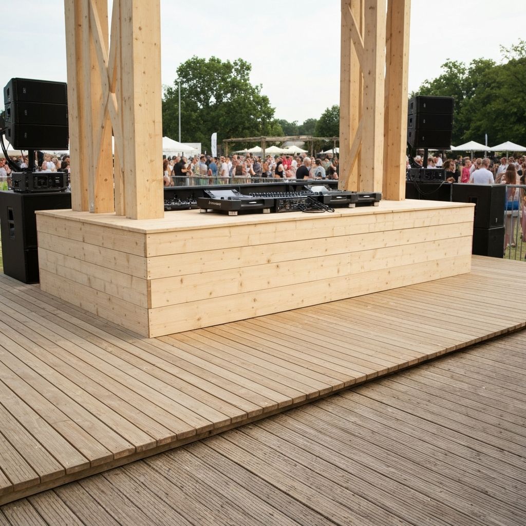 Tarima / Escenario 3x2 m